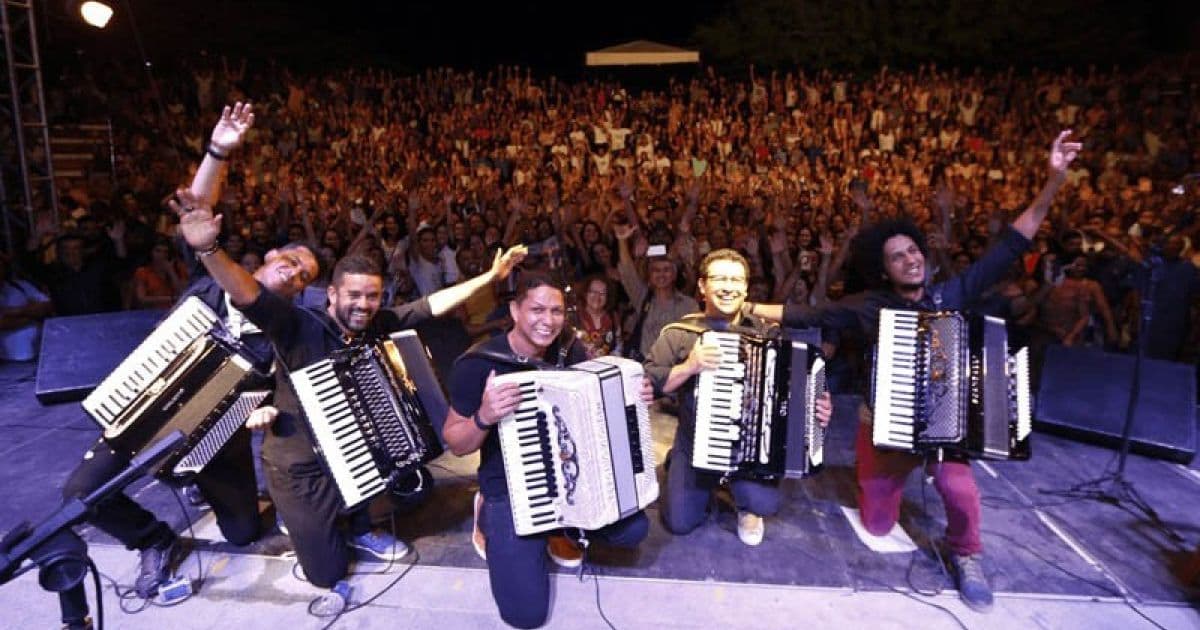 Encontro de Sanfoneiros de Rio de Contas faz sua primeira edição de 26 a 29 de julho