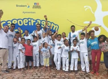 Projeto Capoeiragem Mirim promove intercâmbio em Salvador neste sábado