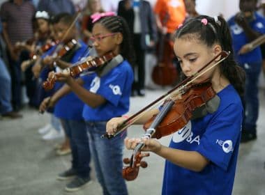 Feira de Santana ganha Núcleo do Neojiba e atende 300 crianças e adolescentes 