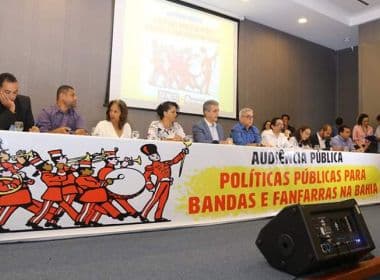 Bandas e fanfarras da Bahia foram temas de audiência pública promovida pela AL-BA
