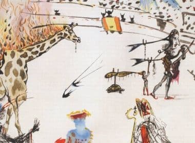 Gravura de Salvador Dalí de U$ 20 mil é roubada em menos de um minuto
