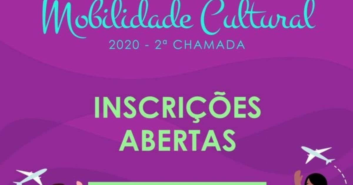 Secult abre inscrições para 2ª chamada do Edital de Mobilidade Cultural 2020