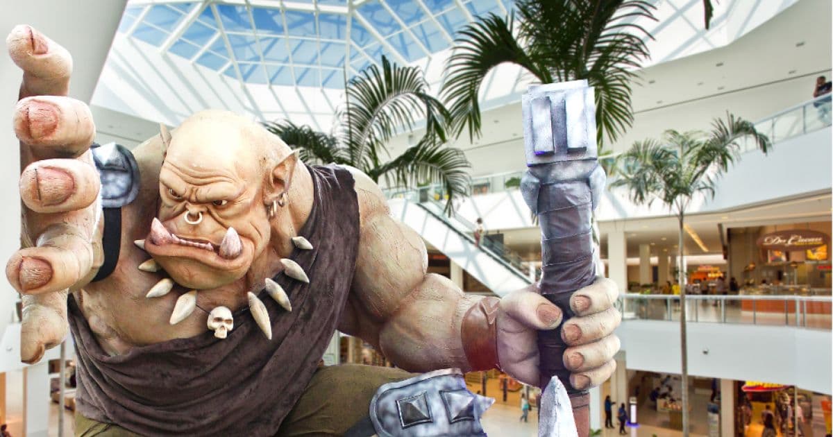 Shopping Bela Vista recebe exposição 'Ogros Gigantes' a partir deste domingo