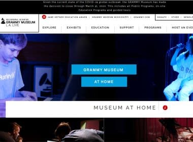 Fechado durante pandemia, museu do Grammy libera shows inéditos e entrevistas online 