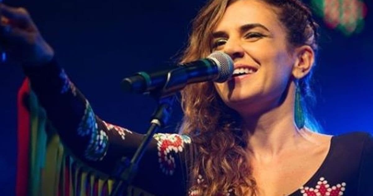 Mariana Aydar anima São João antecipado em live show nesta terça 
