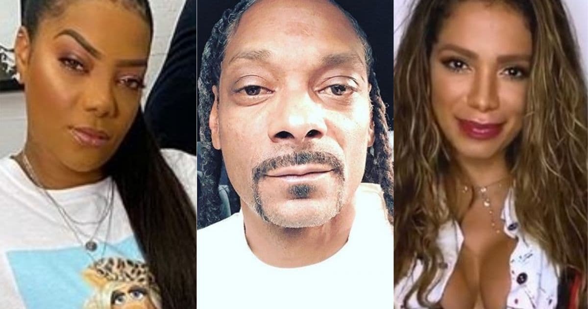 'Onda Diferente': Em post, Snoop Dogg esquece Ludmilla, mas inclui funkeira em montagem 