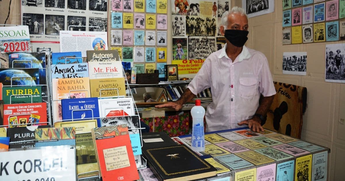 Feira: Literatura de cordel ganha espaço fixo no Mercado de Arte Popular