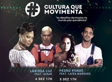 Webinário da Funceb explora os desafios do mercado musical pós-pandemia