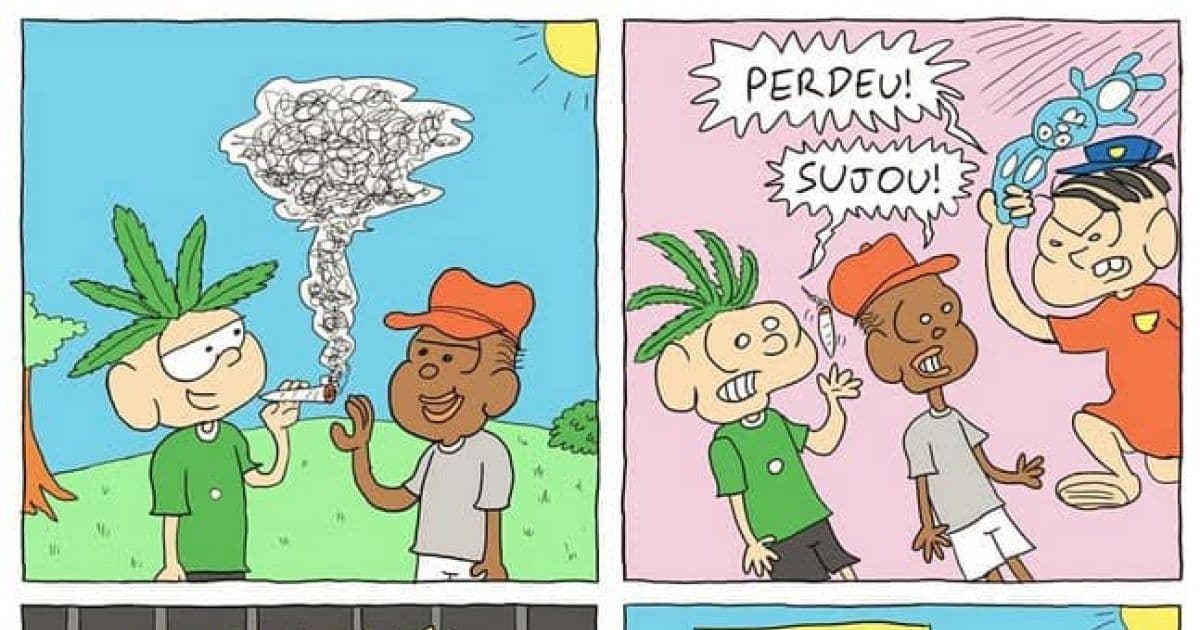 Cartunista lamenta ter que acabar com paródia do Cebolinha drogado