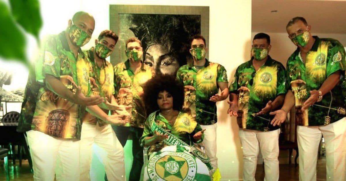 Elza Soares disputa samba na Mocidade Independente com temática de Orixá