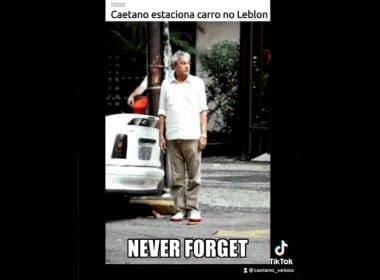 Dez anos após manchete sobre 'estacionar no Leblon', Caetano ironiza 'momento histórico'