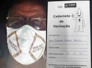 Presidente da Fundação Pedro Calmon, Zulu Araújo é vacinado contra Covid-19