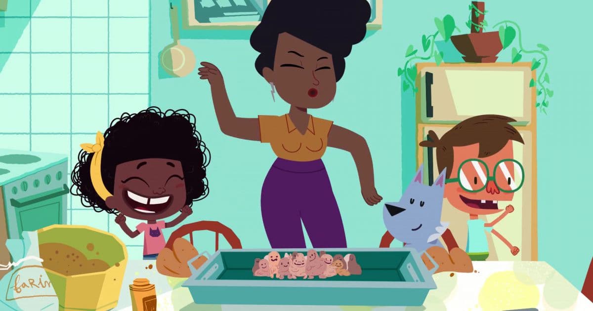 Tia Má é dubladora de animação infantil baiana que estreia em abril no Canal Futura