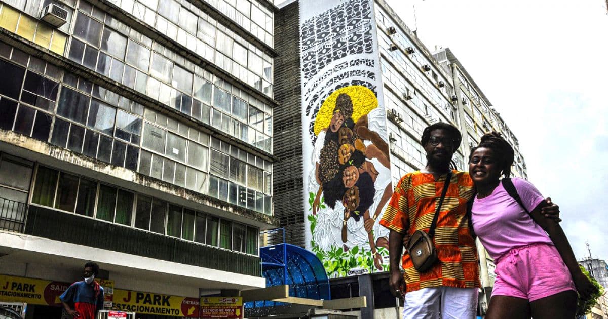 Em sua 2ª edição, projeto Mural entrega novas artes verticais no bairro do Comércio