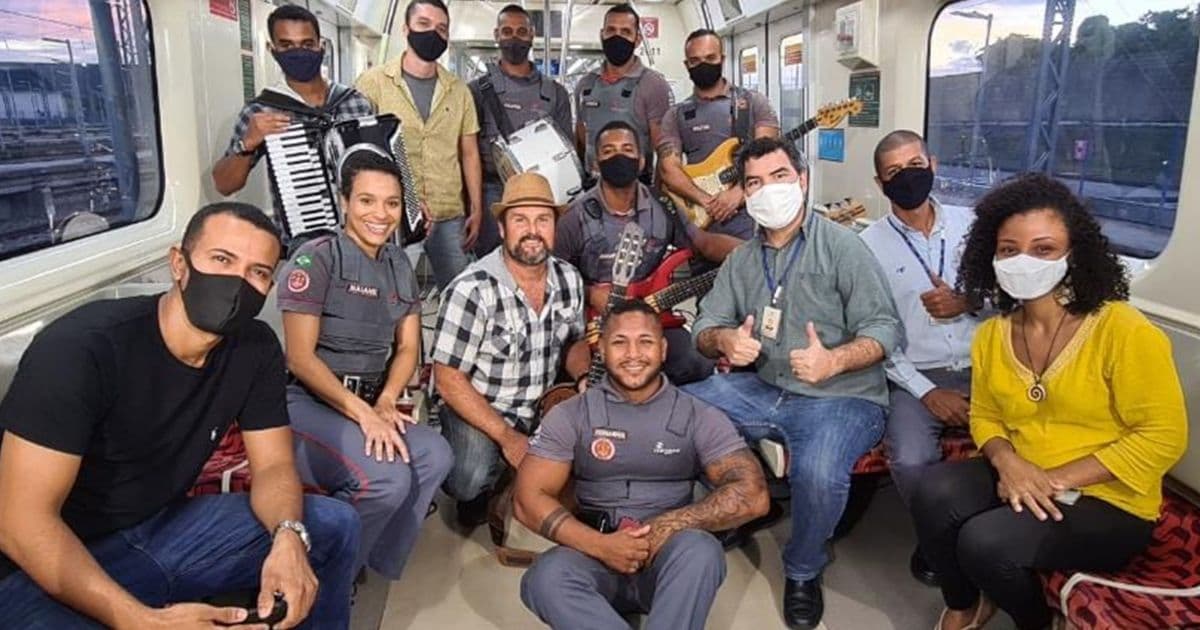 Agentes do Metrô e Estakazero gravam clipes em homenagem a São João