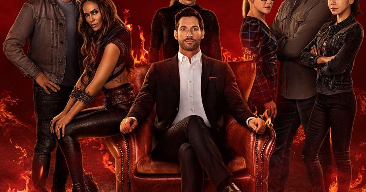 Netflix divulga pôster da última temporada da série 'Lucifer'