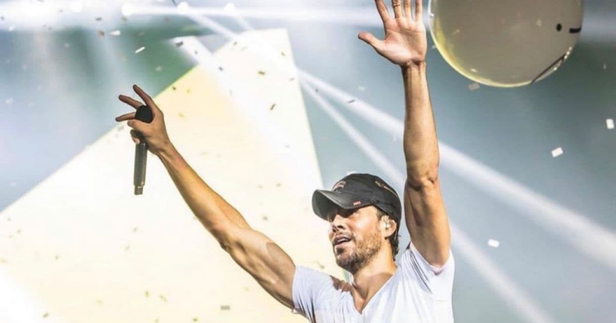 Enrique Iglesias diz que vai encerrar carreira e promete turnê 'inesquecível' de despedida