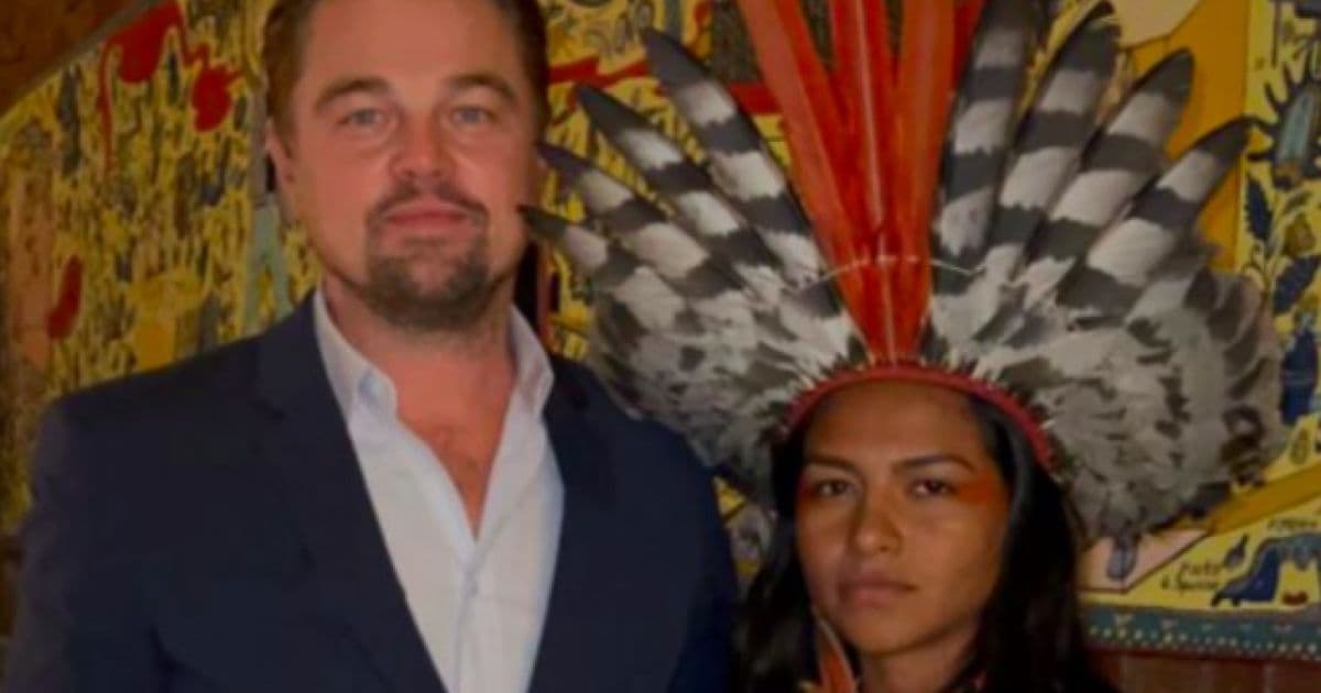 Di Caprio vai apoiar cacica na luta pelos direitos dos povos indígenas da Amazônia