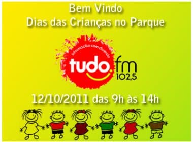 Tudo FM realiza festa para crianças no Parque Costa Azul