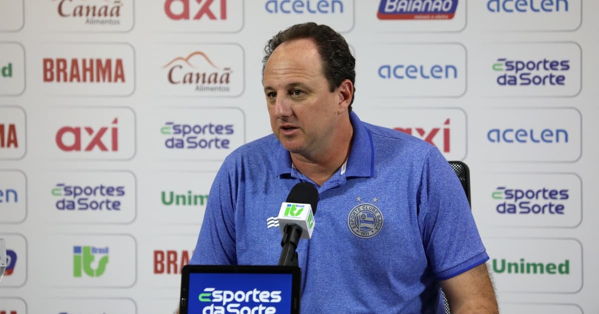 "A melhor oportunidade de trabalho no país", diz Rogério Ceni sobre chegada ao Bahia