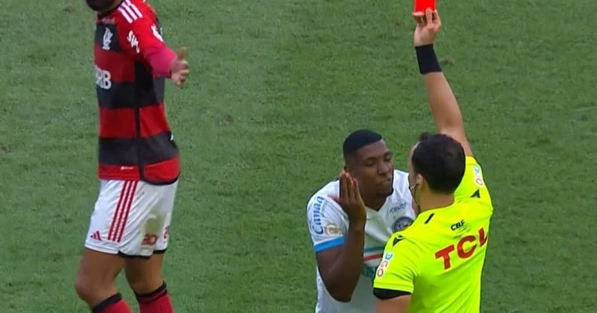 Expulso contra o Flamengo, Kanu desfalca o Bahia em jogo contra o Goiás