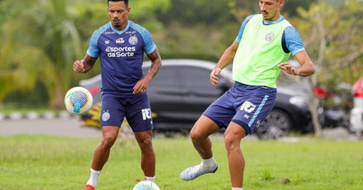 Bahia reforça trabalho tático em penúltimo treino antes de enfrentar o Bragantino