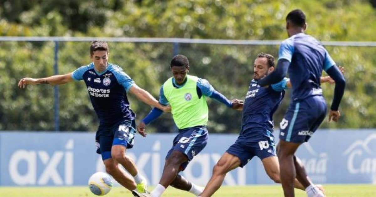 Bahia inicia preparação para jogo contra o São Paulo