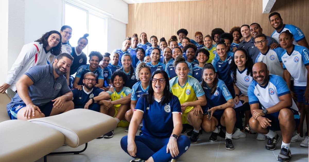 Bahia inaugura nova ala para o futebol feminino no CT Evaristo de Macedo