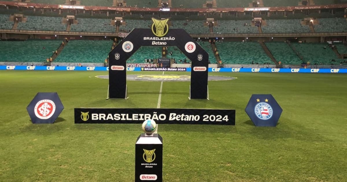 Confira as escalações oficiais de Bahia x Internacional pelo Campeonato Brasileiro