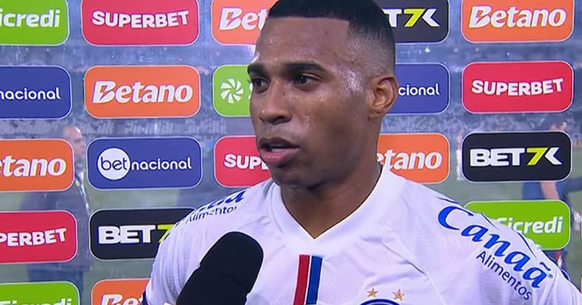 Jean Lucas exalta atuação do Bahia contra o Botafogo: ''Voltamos a jogar futebol''