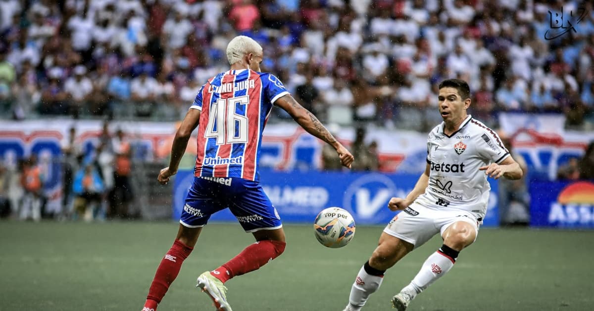 Bahia x Vitória: veja prováveis escalações, horário e onde assistir