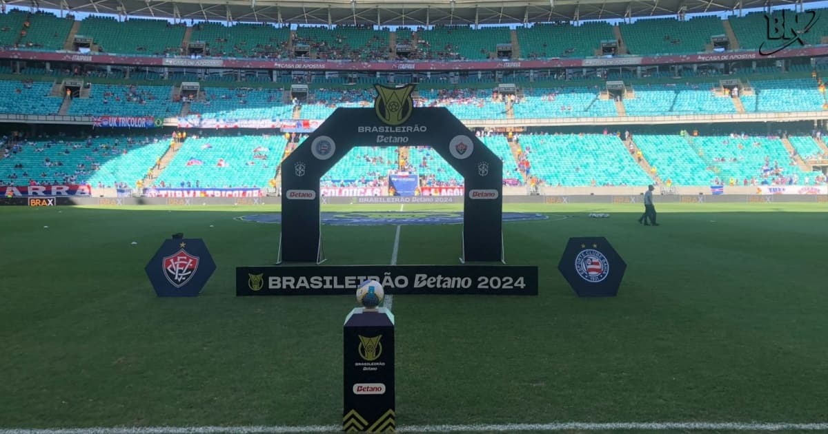 Confira as escalações oficiais de Bahia x Vitória pelo Campeonato Brasileiro