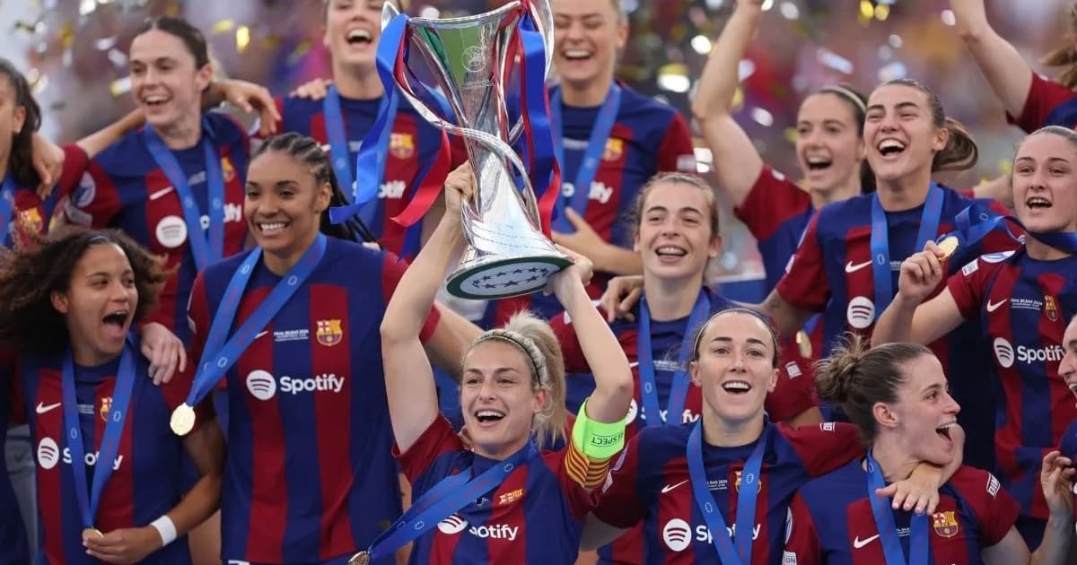 Turbilhão Feminino: Barcelona vence a Champions League Feminina
