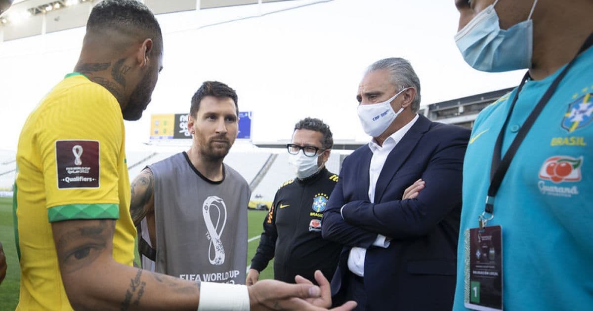 Suspenso pela Anvisa, Fifa decide realizar Brasil x Argentina em nova data e local