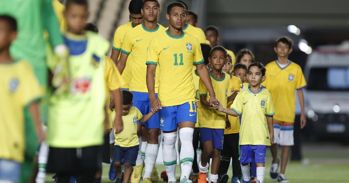 Brasil estreia contra o Equador no Sul-Americano Sub-17; competição vale vaga no Mundial