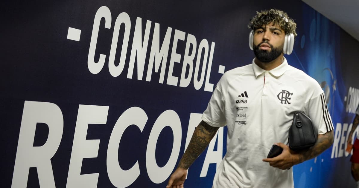 "Juntar os cacos", diz Gabigol após vice do Flamengo na Recopa Sul-Americana no Maracanã