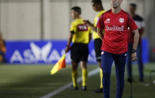 Técnico elogia reação do Red Bull Bragantino após arrancar empate com o Bahia de Feira: "Sempre à procura do gol"