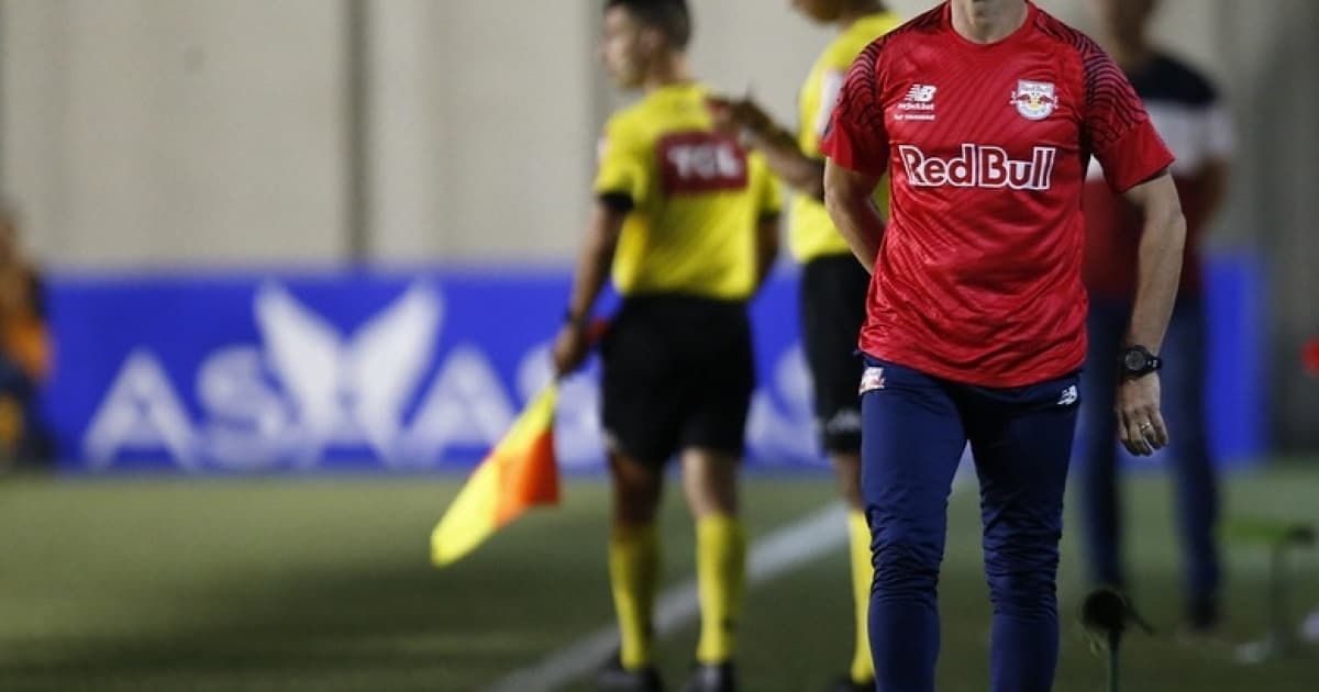 Técnico elogia reação do Red Bull Bragantino após arrancar empate com o Bahia de Feira: "Sempre à procura do gol"