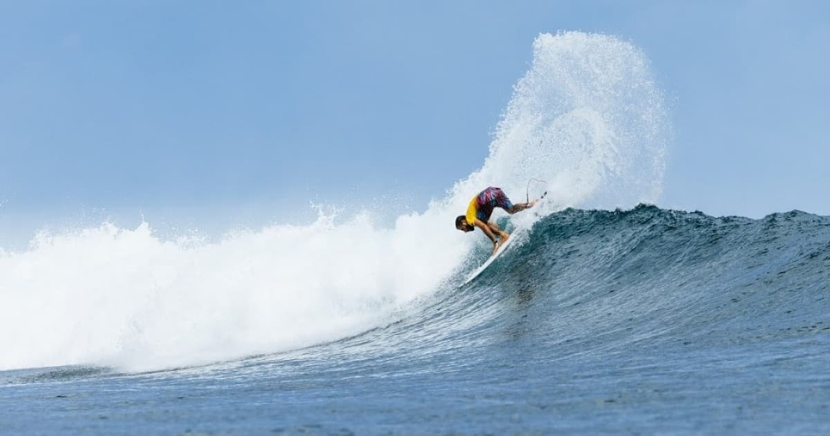 Atual campeão mundial de surfe, Filipe Toledo busca bi, mas sonha com o ouro no Jogos Olímpicos de Paris