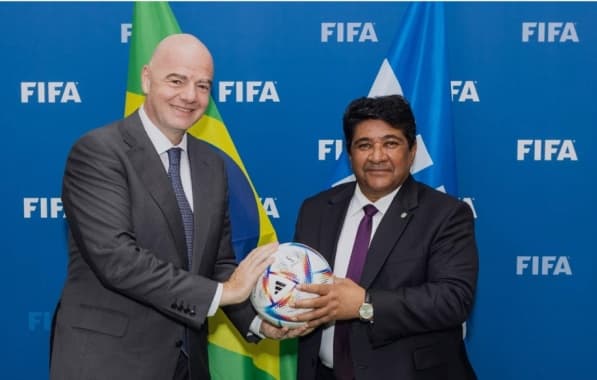Novo membro do Conselho da Fifa, Ednaldo Rodrigues recebe boas-vindas de Infantino e vai trabalhar para melhorar o futebol