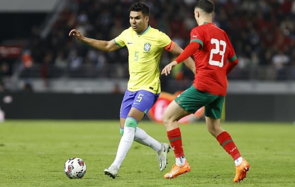 Casemiro cita reformulação e minimiza derrota da Seleção Brasileira para o Marrocos: "Dentro do possível foi bom"