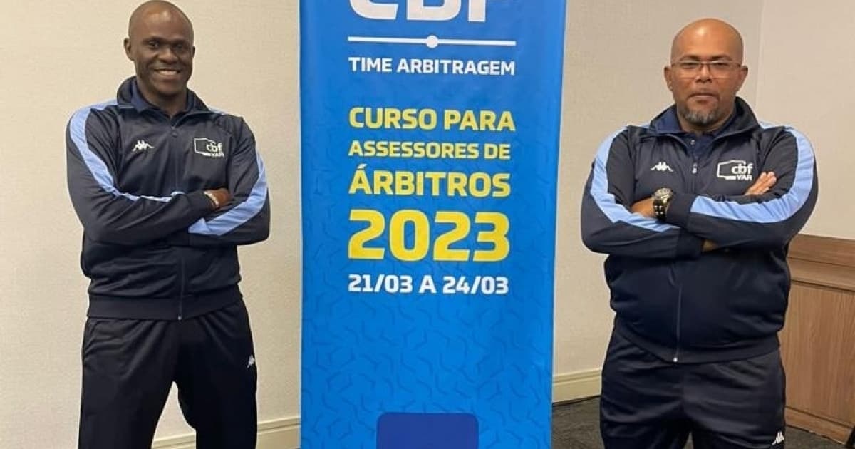 Presidente e vice-presidente da CEAF-BA participam de curso para assessores de árbitros da CBF