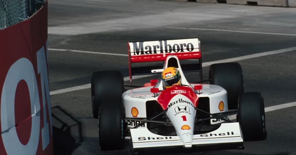 Ayrton Senna na Mclaren