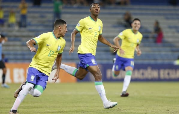 Brasil garante o primeiro lugar na classificação para o hexagonal do Sul-Americano sub-17