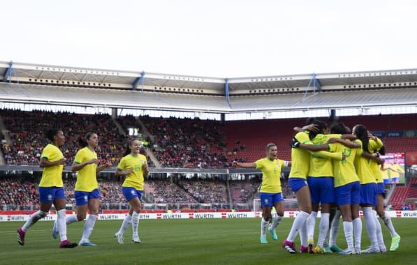 Futebol feminino: Brasil vence a Alemanha em último compromisso antes da Copa do Mundo