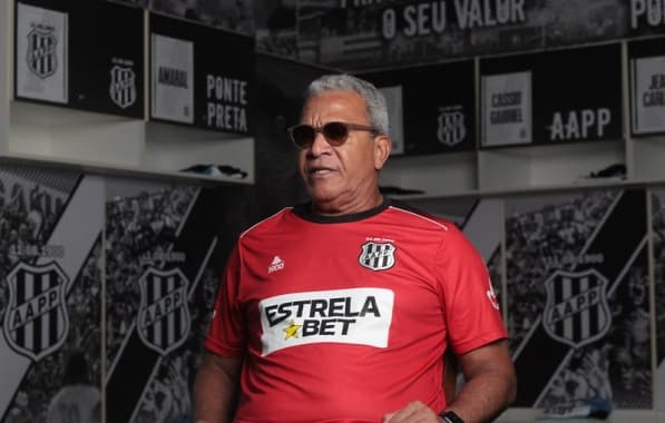 De olho na estreia contra o Vitória, Hélio dos Anjos fala dos objetivos da Ponte Preta na Série B