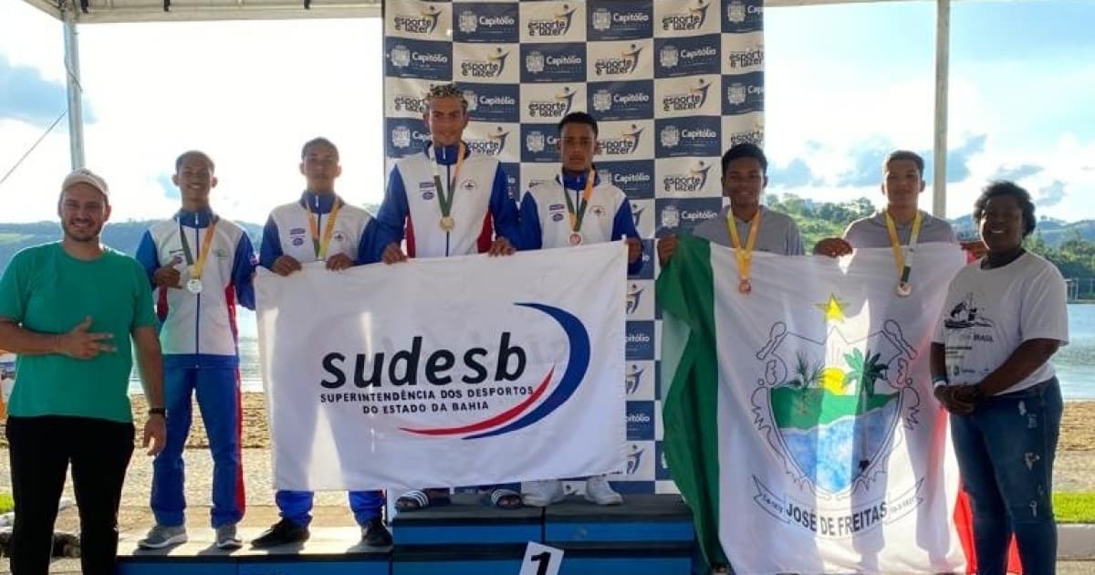 Delegação baiana conquista 93 medalhas na Copa do Brasil de Canoagem Velocidade