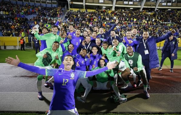 Brasil arranca empate e garante vaga antecipada na Copa do Mundo sub-17