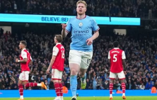 Manchester City goleia o Arsenal em "final" do Campeonato Inglês 