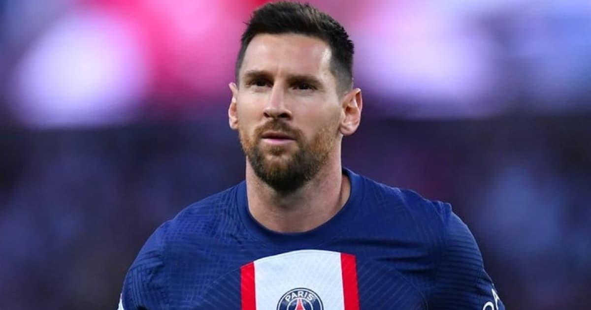 Lionel Messi está fora dos dois próximos compromissos do PSG 